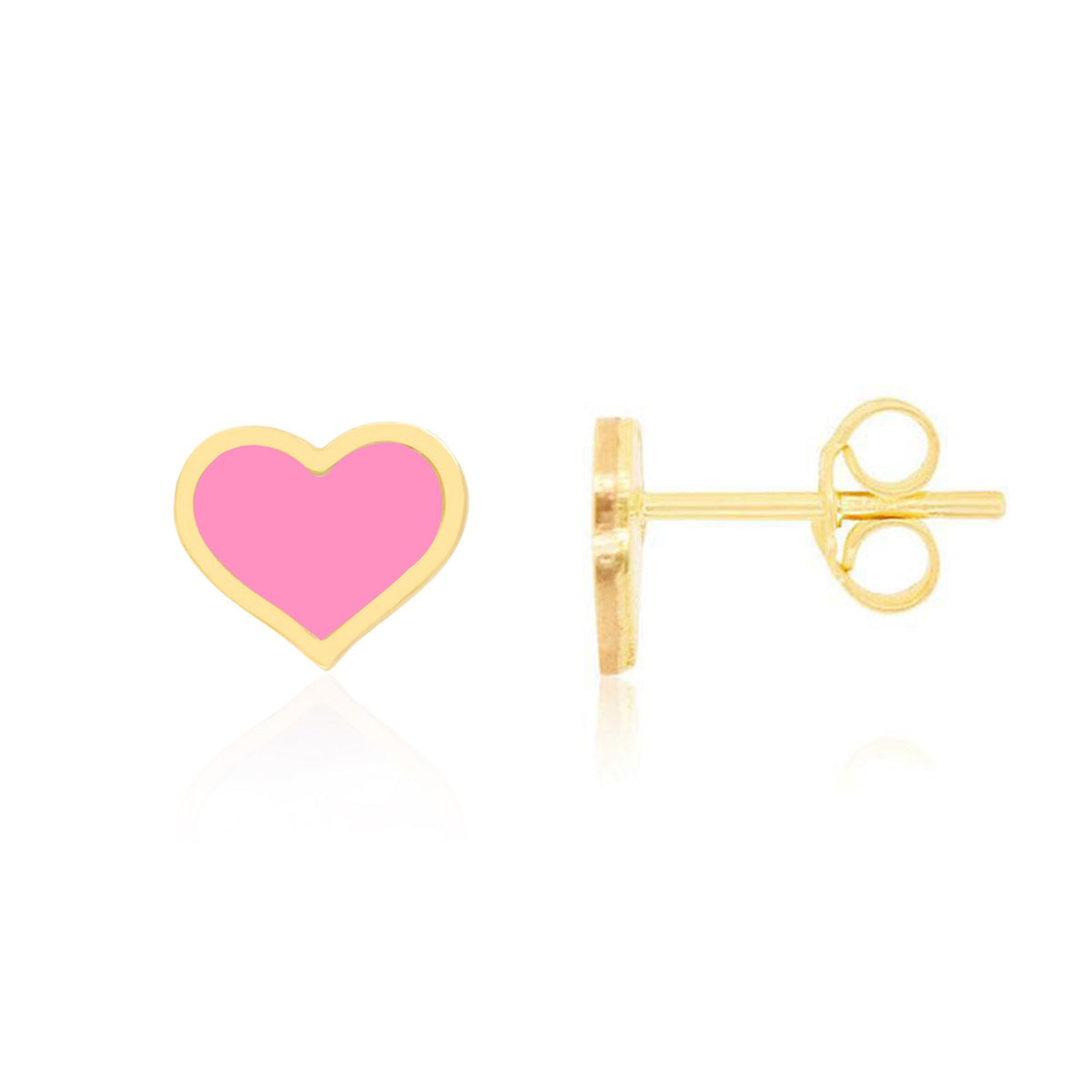 KRUCKEL Orecchini A Cerchio Con Ciondolo A Cuore Rosa E Cristalli - 7169073 - Gioielli In Lega Di Qualità, Ipoallergenici, Regalo Per Lei In Elegante Confezione