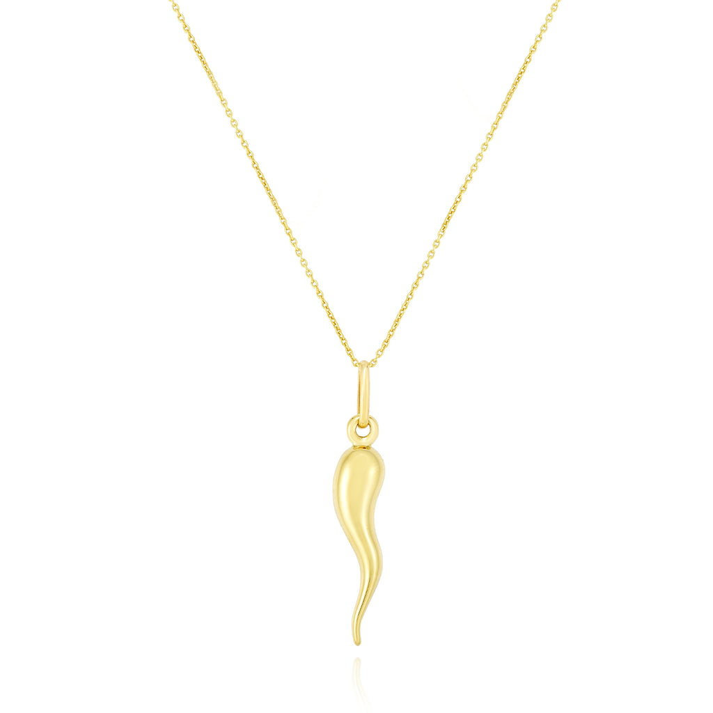 Gold Horn Necklace