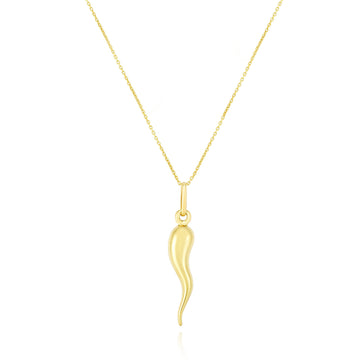 Gold Horn Necklace