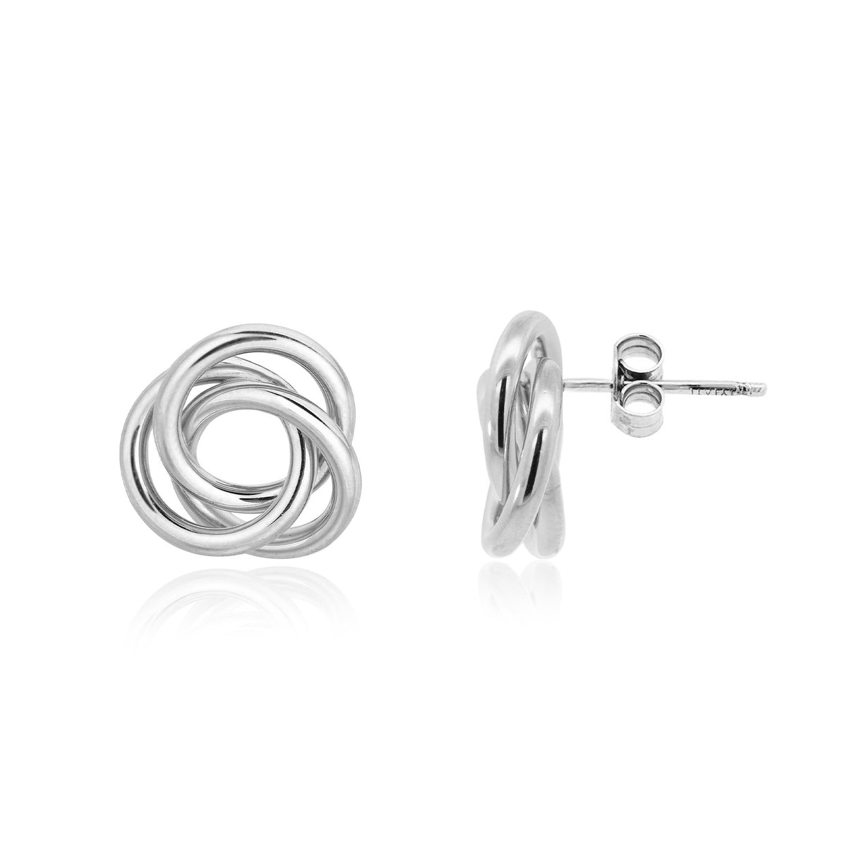 Loopy Knot Stud Earrings – The Lovery