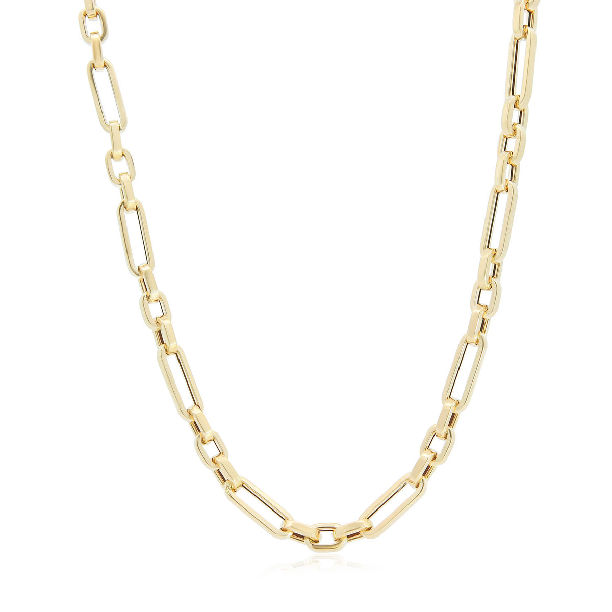 Square Link Paperclip Chain Necklace – The Lovery