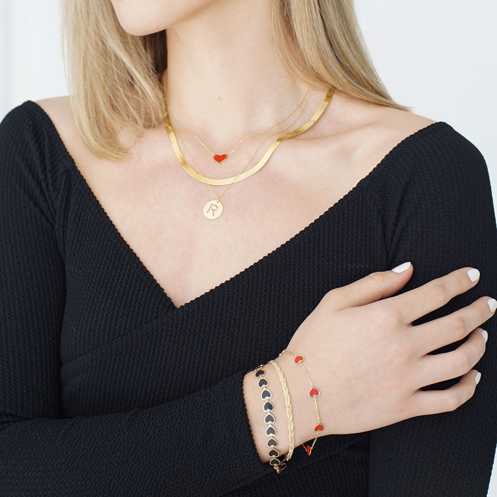 Braided Fox Chain Bracelet 