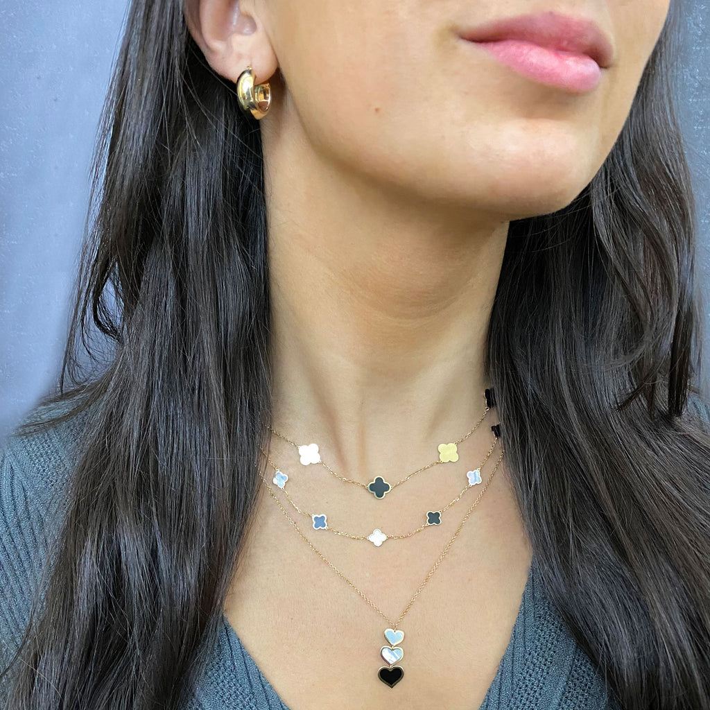 Chunky Hoop Earrings