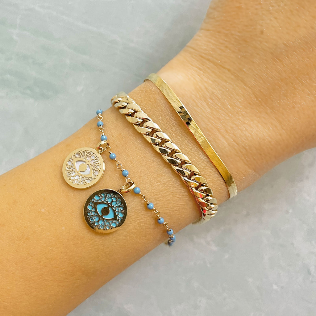 Mini Herringbone Bracelet