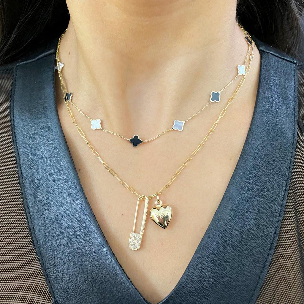 Mini Paperclip Necklace