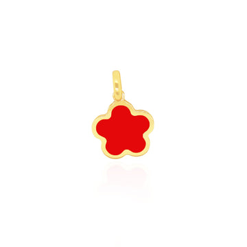 Mini Coral Flower Charm